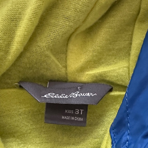 Eddie Bauer Blue and Yellow Kids Jacket - Picture 2 of 8
